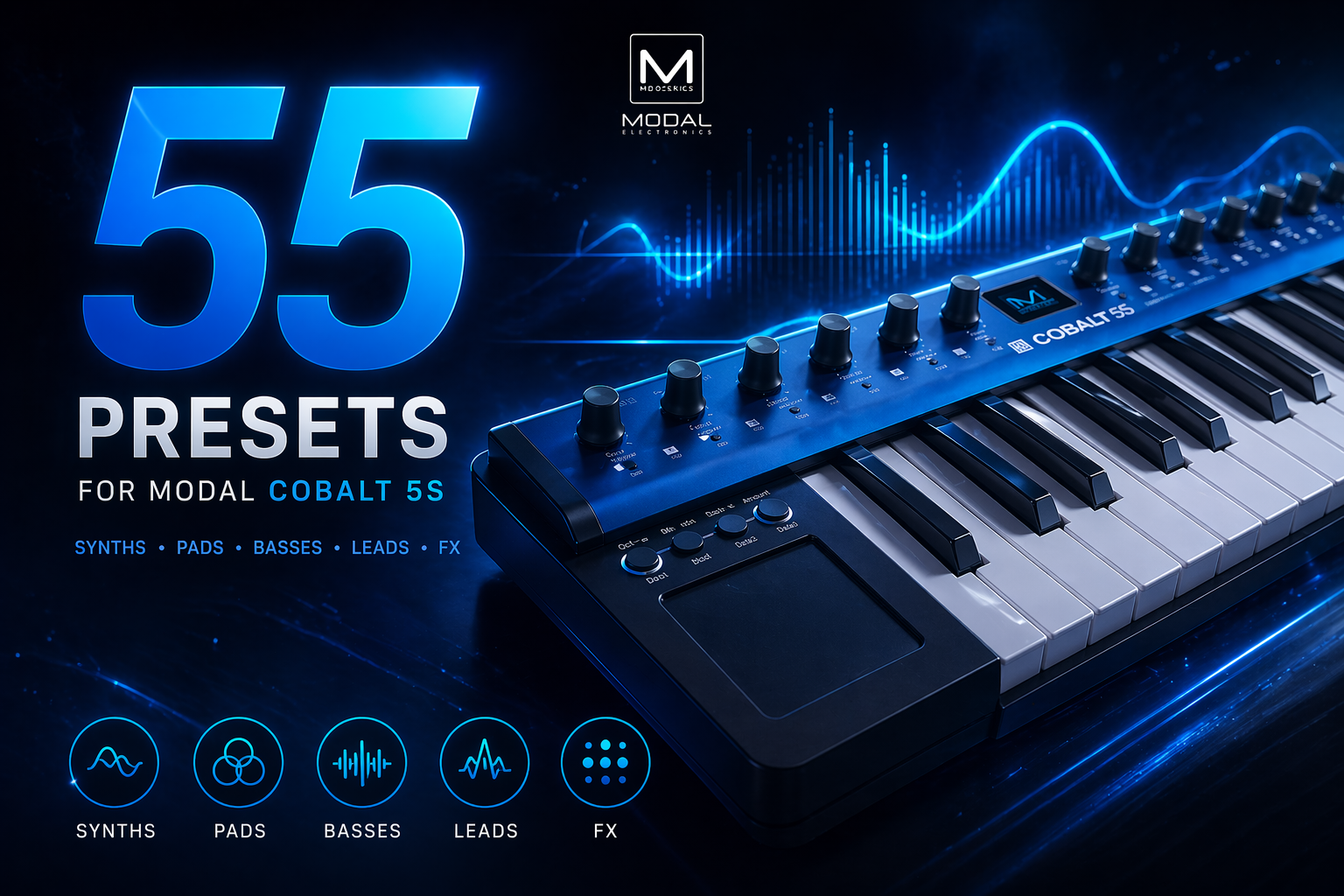 55 Modal Cobalt 5s Presets