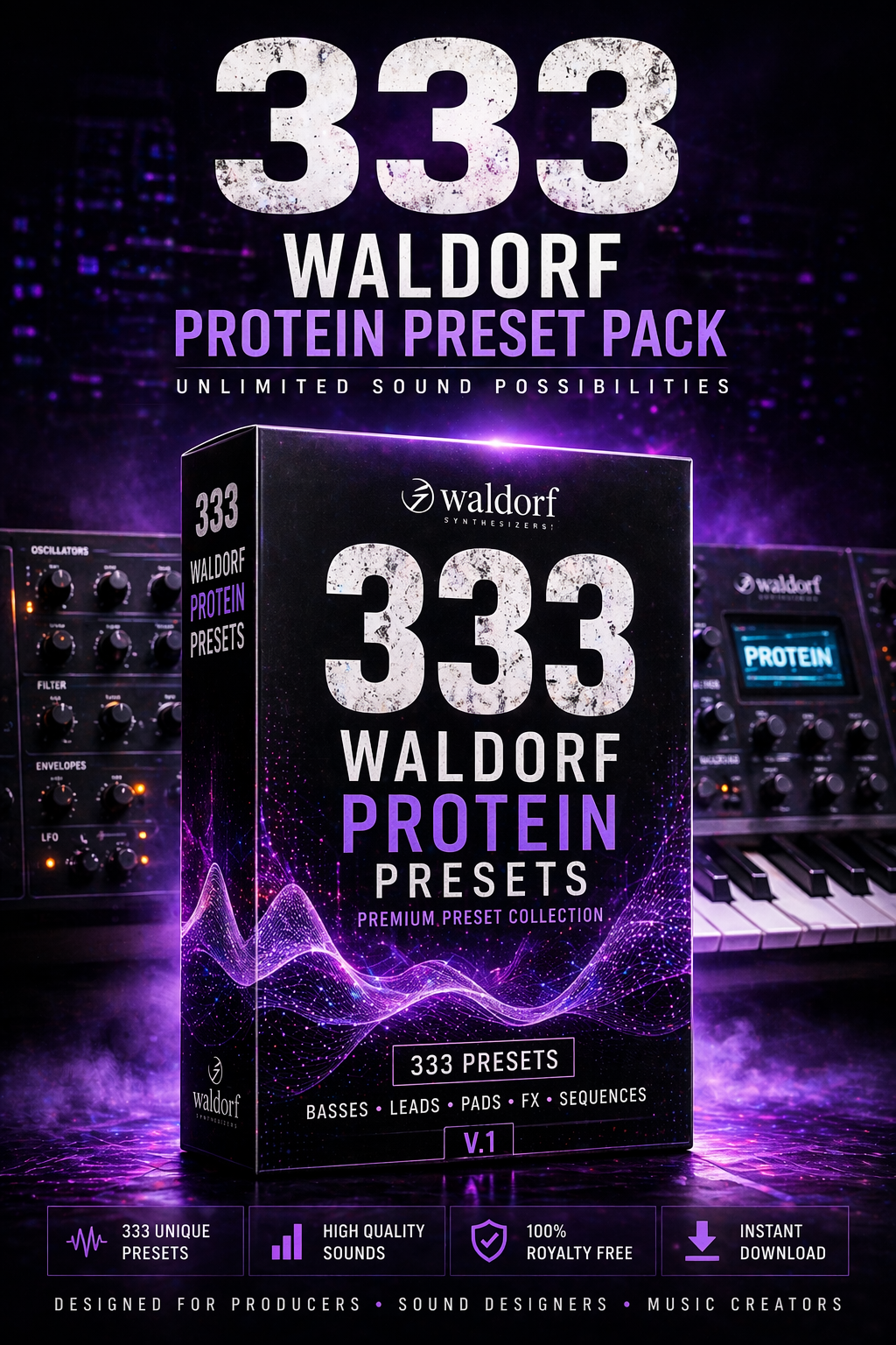 333 Waldorf Protein Presets